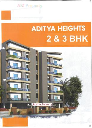 Elevation of real estate project Aditya Heights located at Veraval, Gir Somnath, Gujarat